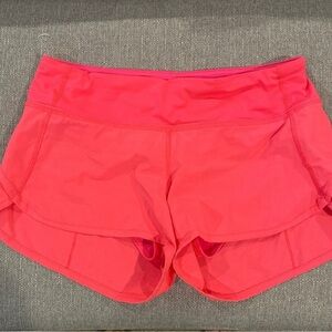 Pink Lululemon Speed Up Shorts- SOLD